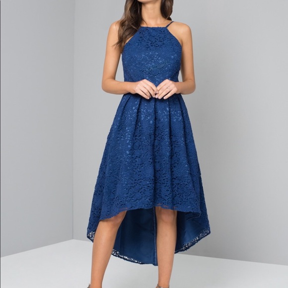 Chi Chi London Dresses & Skirts - Jianna Dip Low Back Crochet Lace Dress